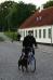 Deedee and me, out biking