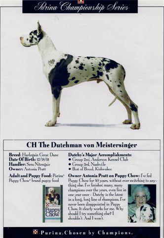 CH The Dutchman Von Meistersinger (1991)