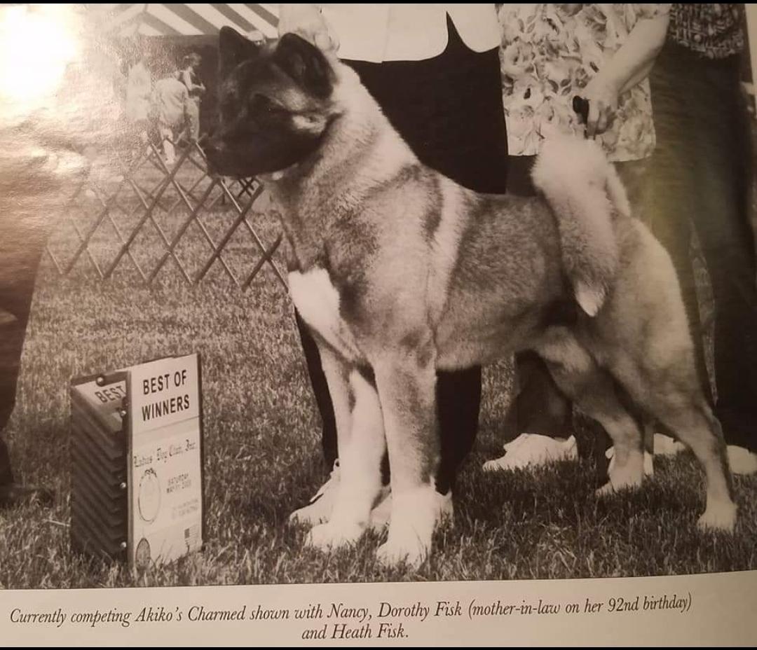 AKC CH Akiko's Charmed