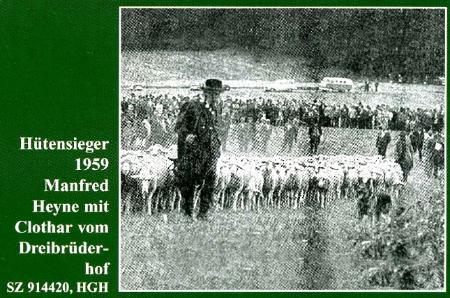 1959 BLH SIEGER Clothar vom Dreibrüderhof